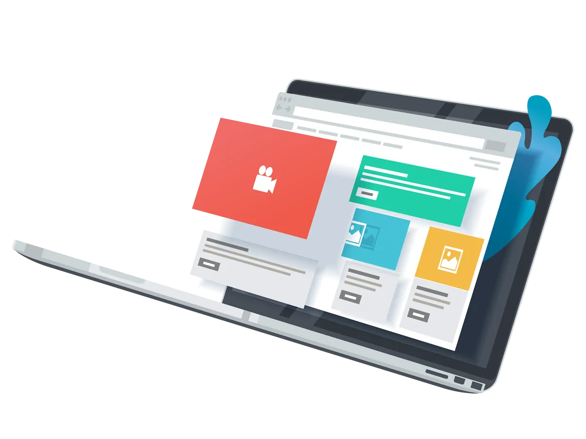 5) Escolha um Template pro seu novo site